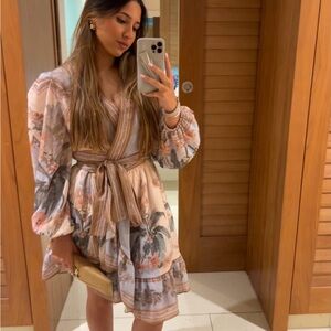 Zimmermann floral dress